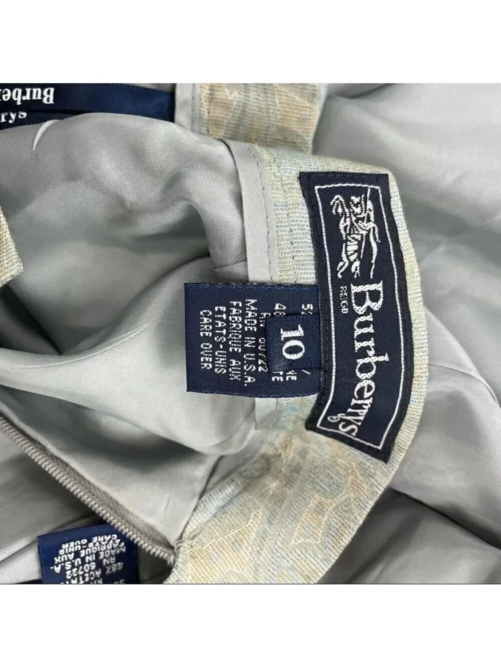 Burberry 10 see rayon
